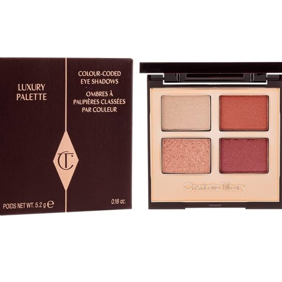 SALE! ✔️Charlotte Tilbury WALK OF NO SHAME Luxury Eyeshadow Quad Palette ✨BNIB - Picture 7 of 10